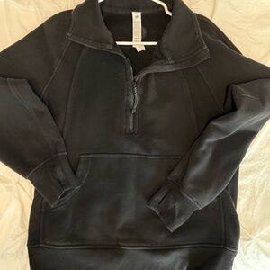 Lululemon Athletica Black Half-Zip Pullover
